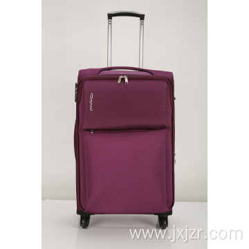 Fashion customized design softside handle luggage